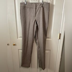 Ann Taylor straight leg, flat front pants. Size 2